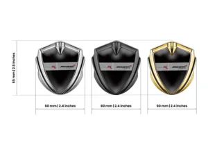 McLaren Insignia Autoadhesiva De Carrera Imagen Óptimo